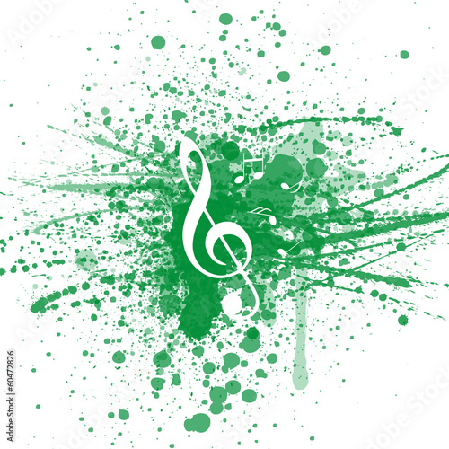 Hintergrund Musik Noten Notenschlüssel