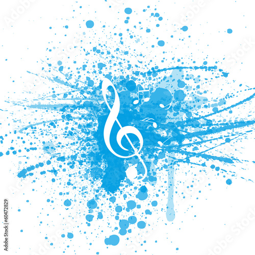 Hintergrund Musik Noten Notenschlüssel