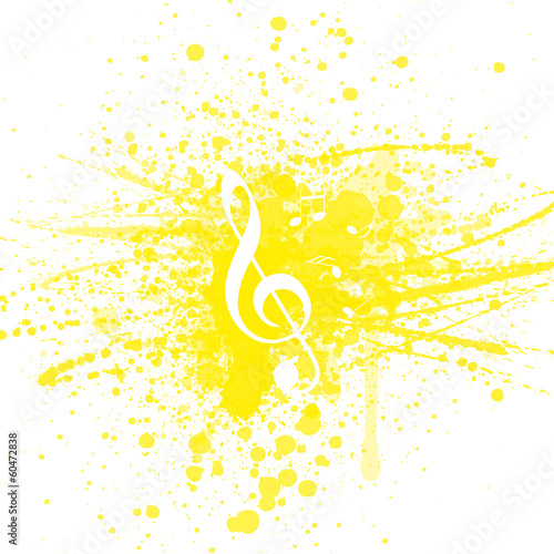 Hintergrund Musik Noten Notenschlüssel