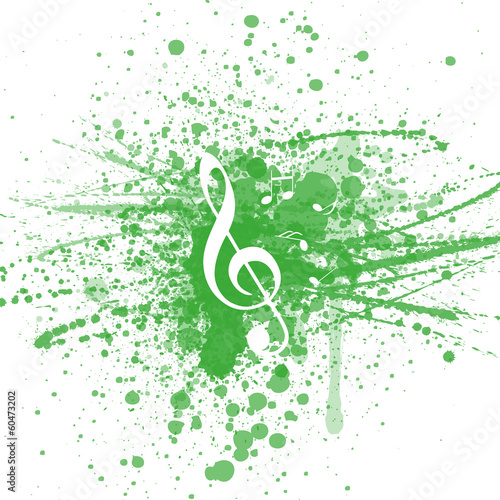Hintergrund Musik Noten Notenschlüssel