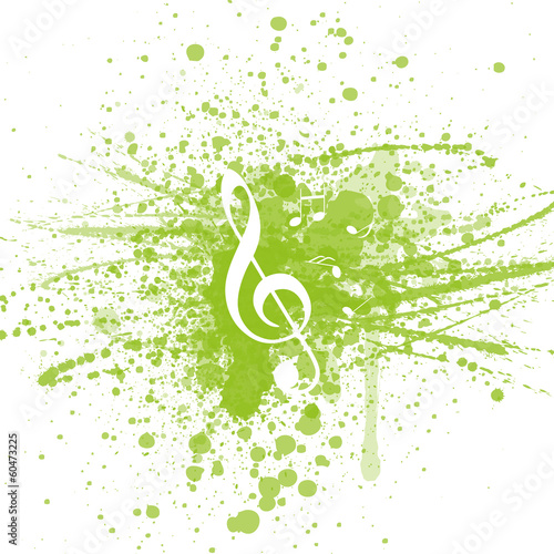 Hintergrund Musik Noten Notenschlüssel