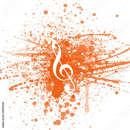 Hintergrund Musik Noten Notenschlüssel
