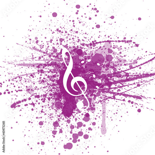 Hintergrund Musik Noten Notenschlüssel