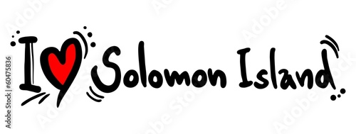 Love solomon island