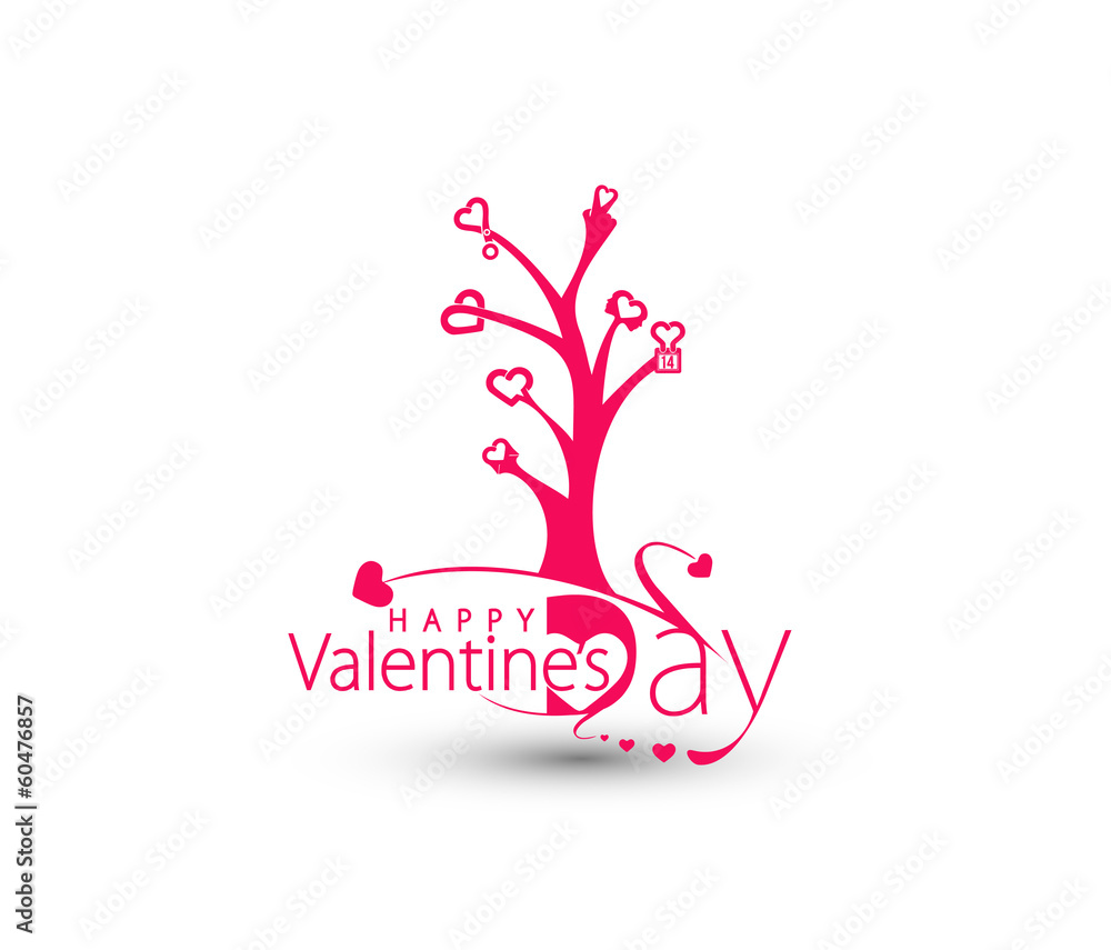 Valentine's Day Heart Design, Vector Illustration. Valentine's Day Heart Design, Vector Illustration.