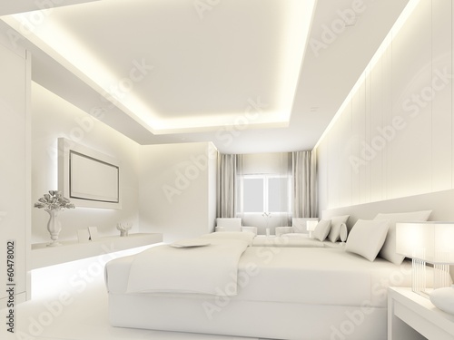 bedroom interior  3d render