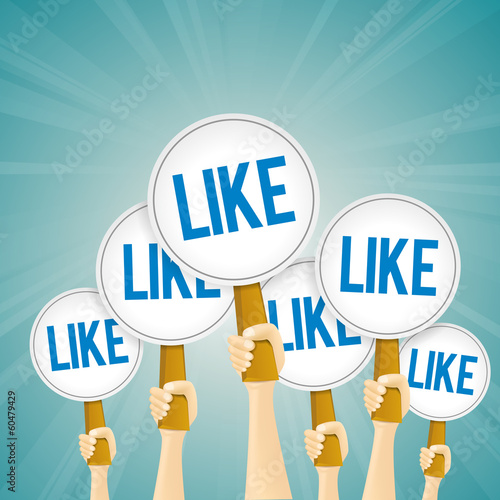 Likes Hand Signs