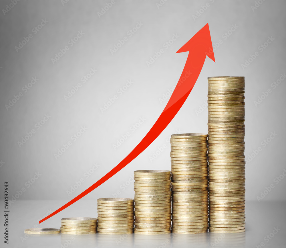 gold coins and graph them