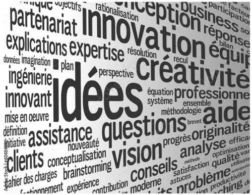 Nuage de Tags "IDEES" (idées solutions innovation créativité)