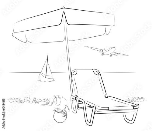 Vacation beside the Sea