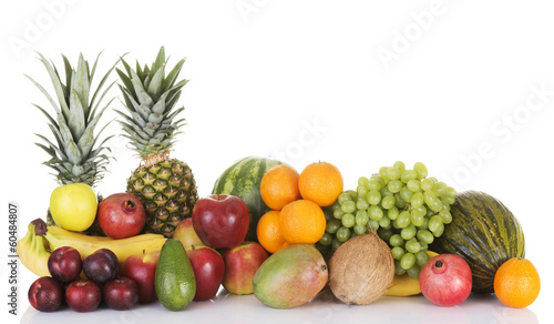 Fototapeta Naklejka Na Ścianę i Meble -  Fresh fruits composition.