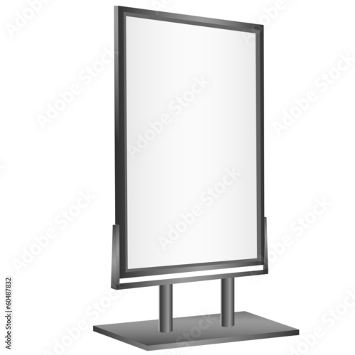 Blank display pannel.