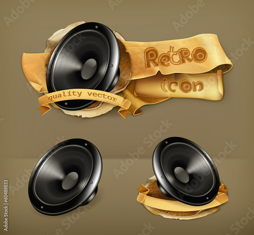 Speaker, vector icon