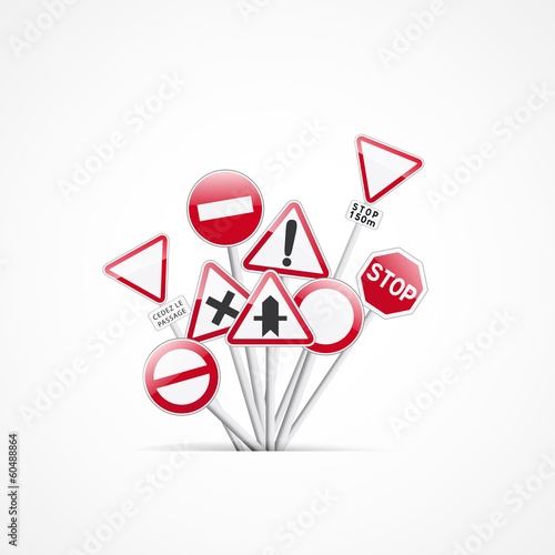 panneaux de signalisation