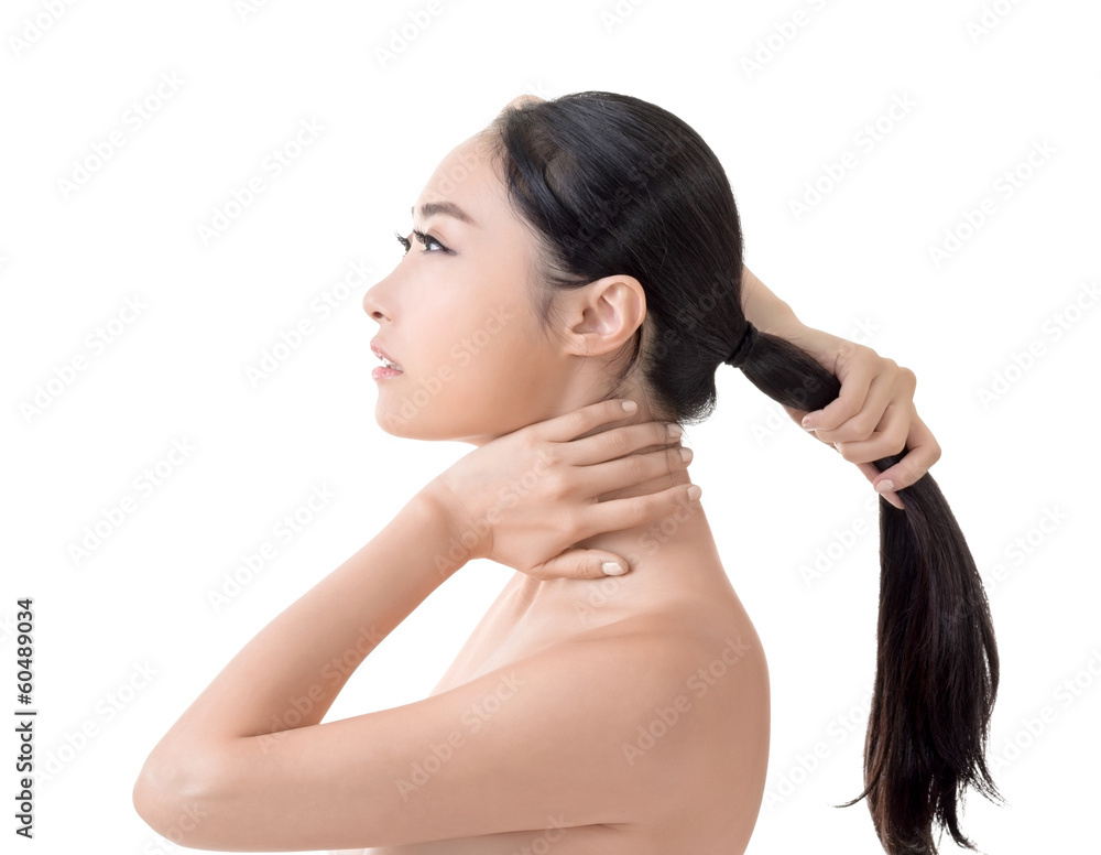 Asian beauty face Asian beauty face