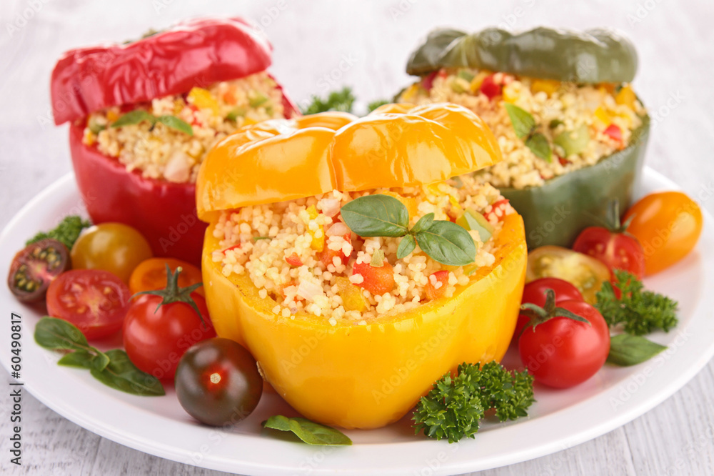 filled bell pepper filled bell pepper