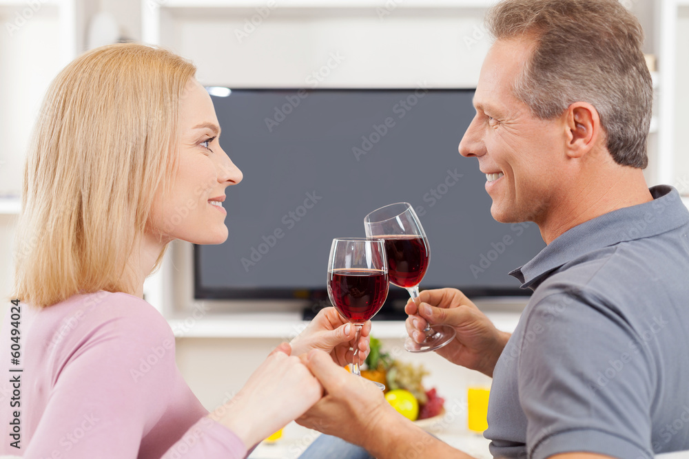 Spending time together. Spending time together.