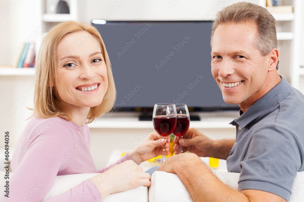 Happy to be together. Happy to be together.