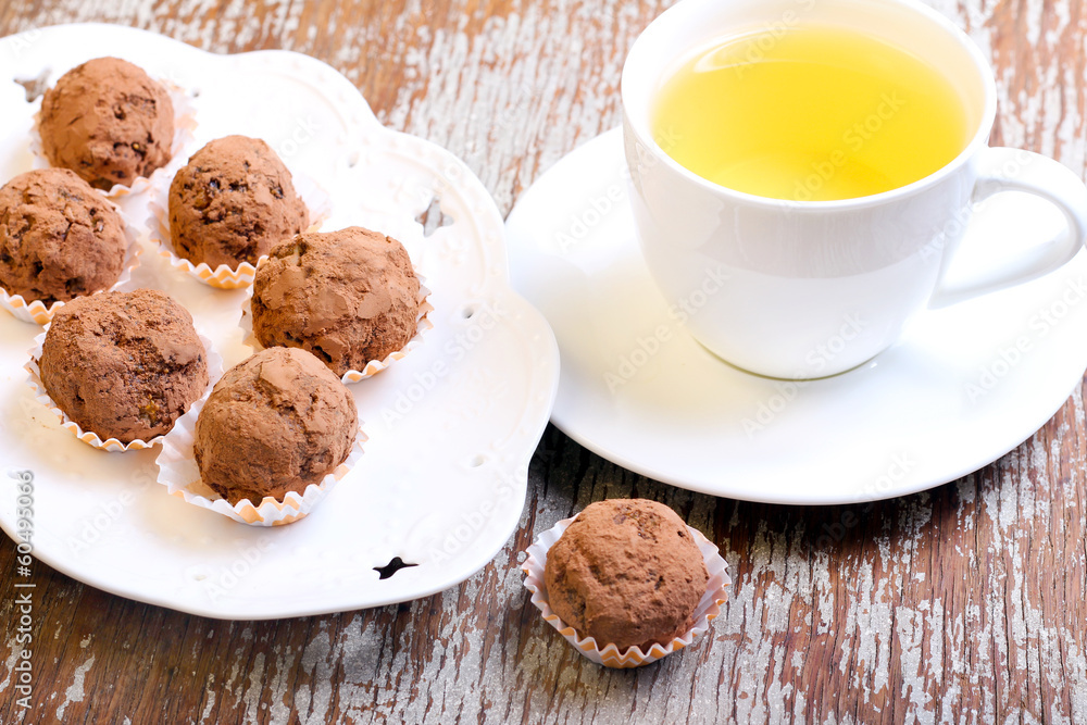 Homemade truffles Homemade truffles