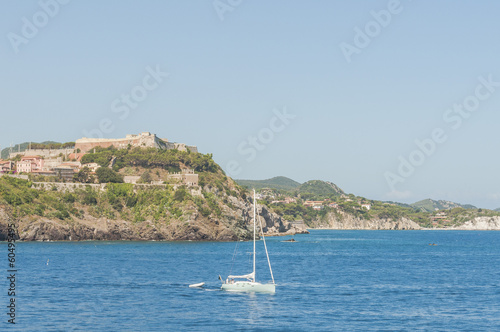 Portoferraio, Festung, Segelschiff, Altstadt, Elba, Italien