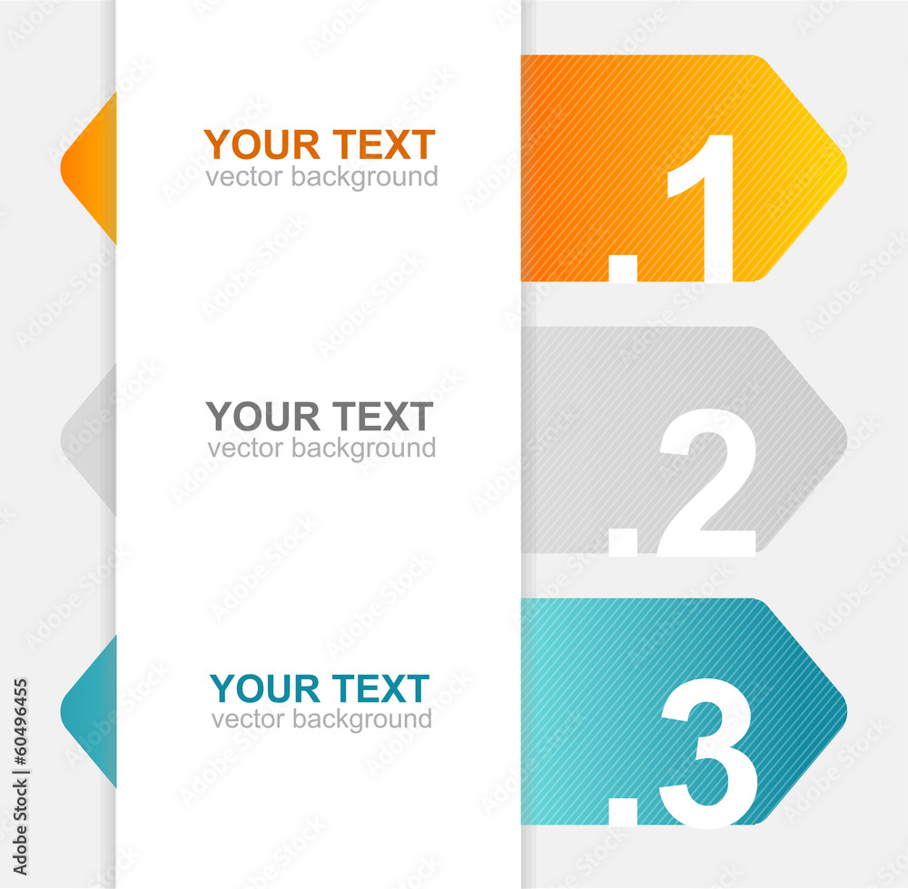 Arrow speech templates for text Arrow speech templates for text