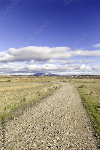 Road in a mountain landscape