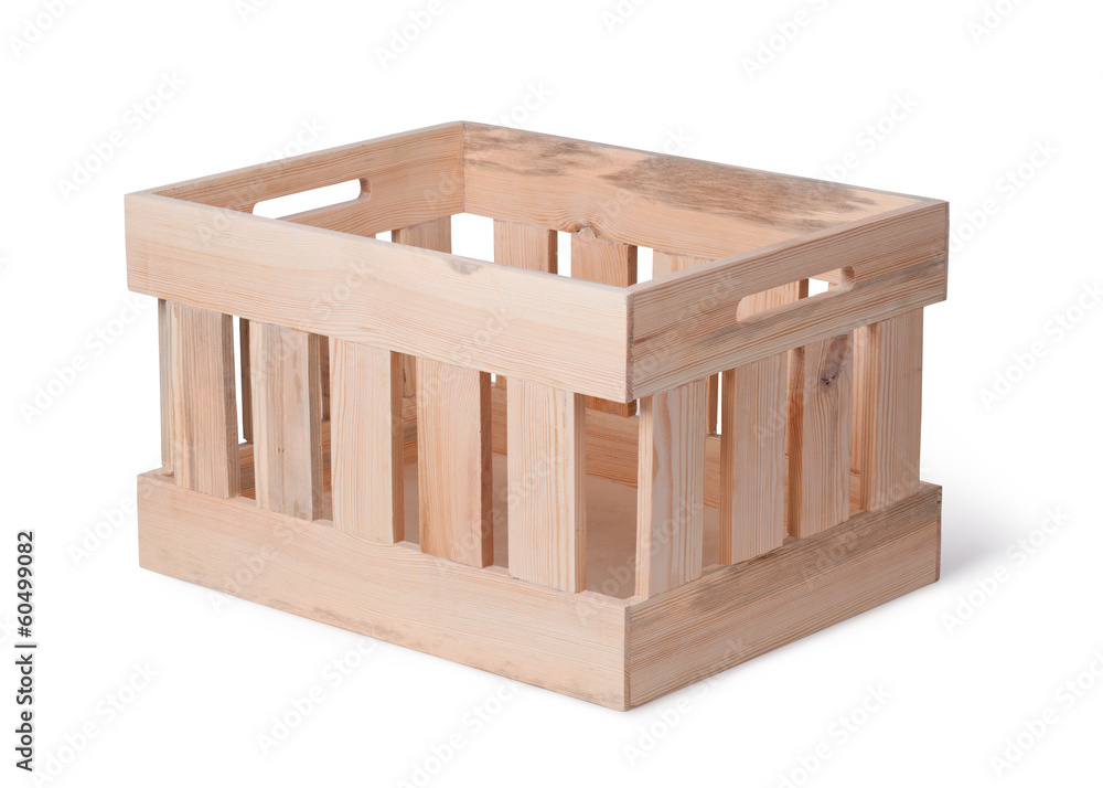 wooden crate wooden crate