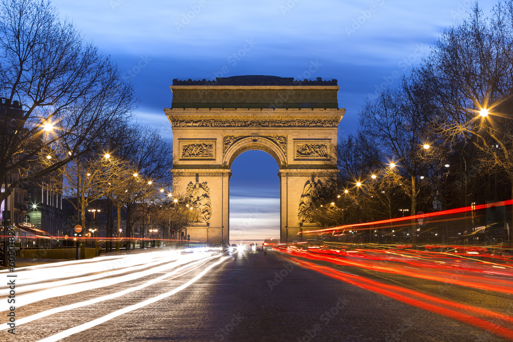 Arc de triomphe Champs Elysées Paris