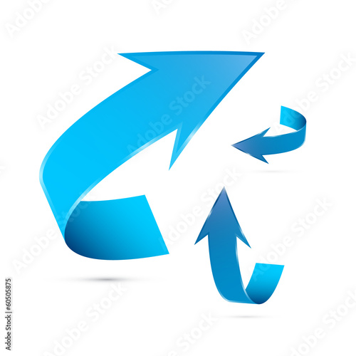 Blue Vector Arrows Set Isolated on White Background Free Download Blue Vector Arrows Set Isolated on White Background - GFXLoad