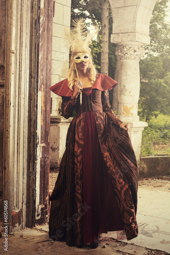 Princess with a mask © djile