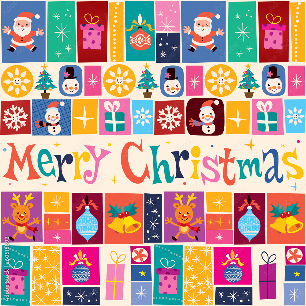 Merry Christmas greeting card Merry Christmas greeting card