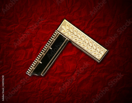 Картината върху платно Masonic square