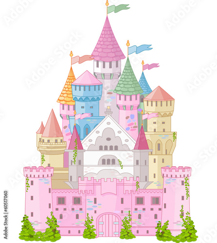Fototapeta Fairy Tale Castle