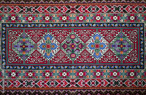 Handemade Slavic carpet