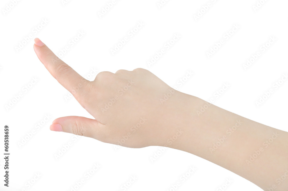 Finger pointing Finger pointing