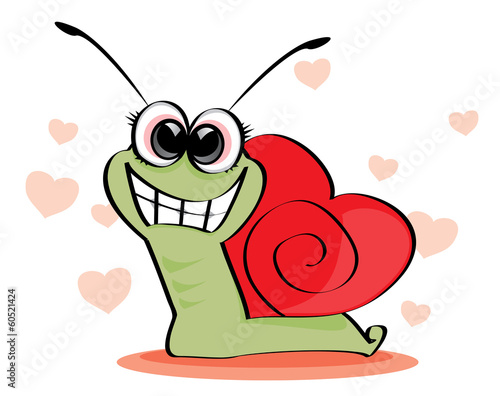 Escargot coeur