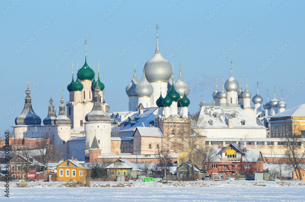 Ростов великий, кремль зимой