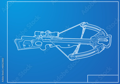 Outline crossbow