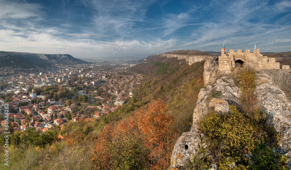 The medieval fortress Ovech in Bulgaria