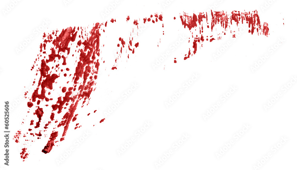 Obraz premium Watercolor stains that look like blood