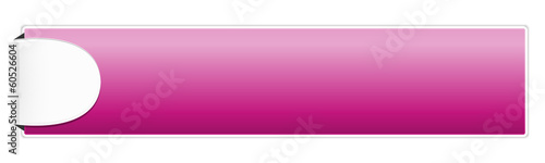 the blank glossy button