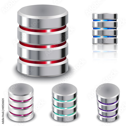 Set Database and Hard Disk Icon