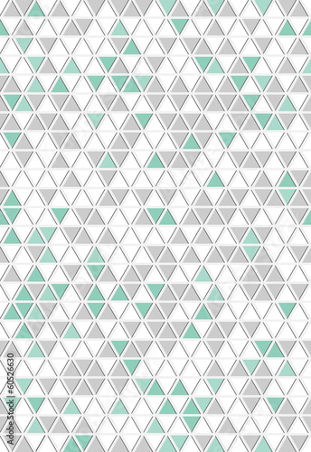 The abstract triangle background