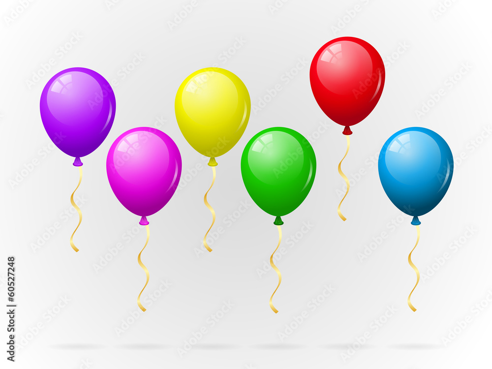 Colorful balloons pack Colorful balloons pack