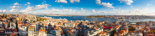 Foto Panorama in Istanbul, Turkey