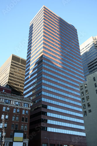 New York skyscrapers in Manhattan  USA