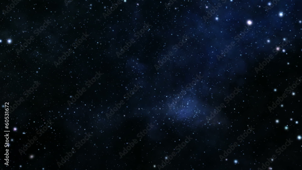 Space voyage seamless loop