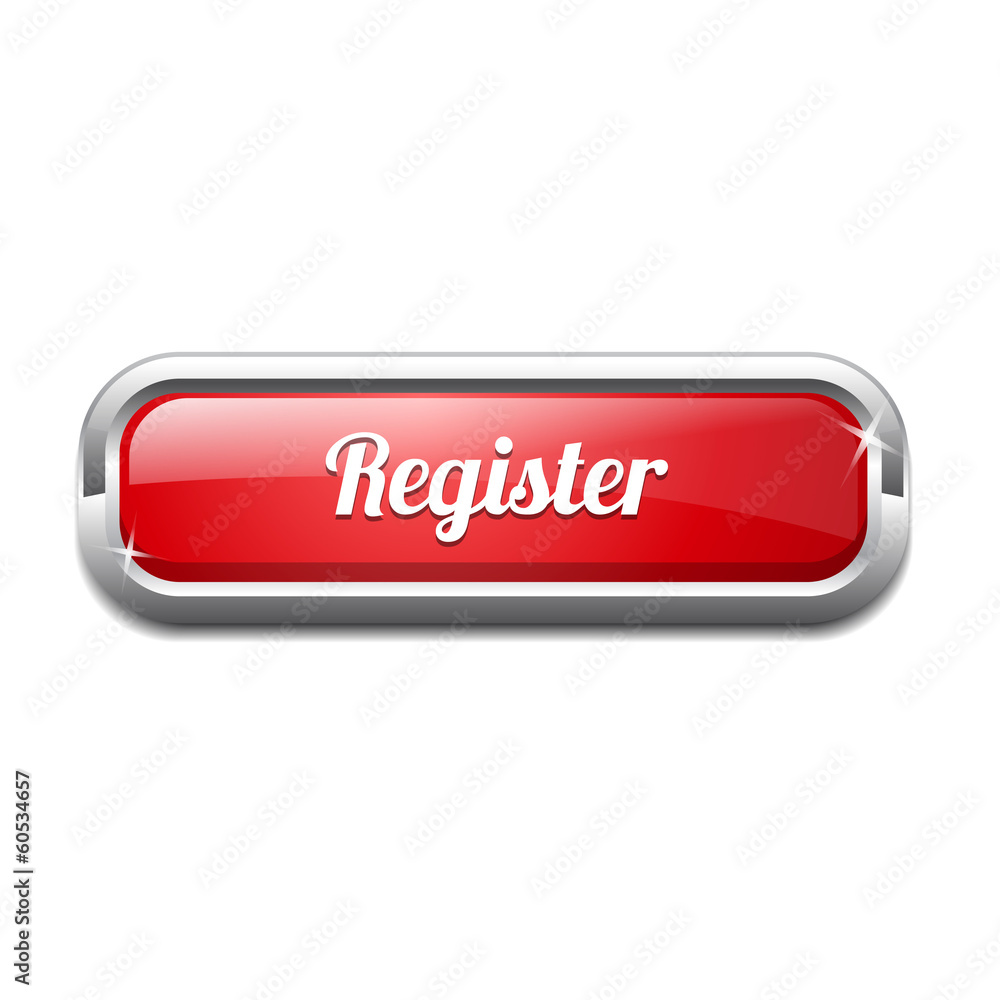 Register Rounded Rectangular Vector Button Icon Register Rounded Rectangular Vector Button Icon