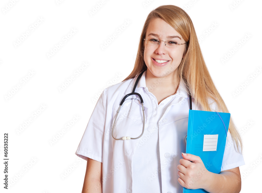 Angehende Krankenschwester Angehende Krankenschwester
