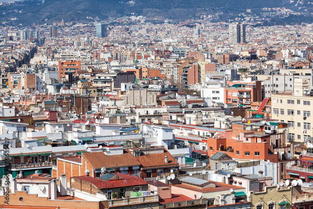 Panoramic View of Barcelona
